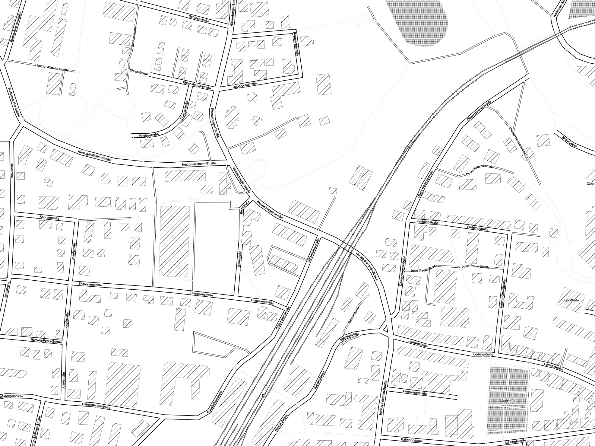 Lageplan Innternisticum Traunstein